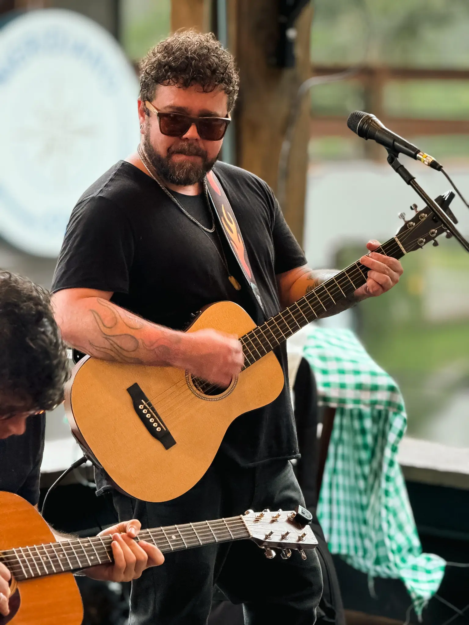 Burn Eidel em apresentação